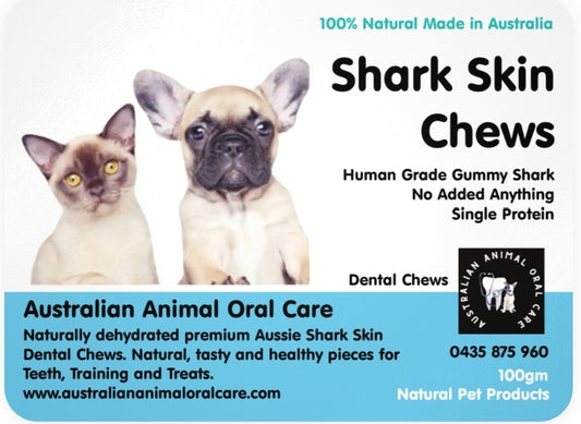 New Shark Skin Dental Chews