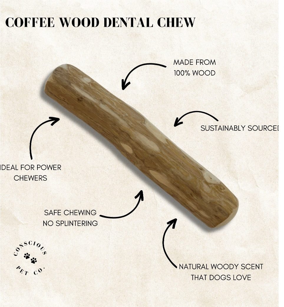 Coffee Wood Dental Chew