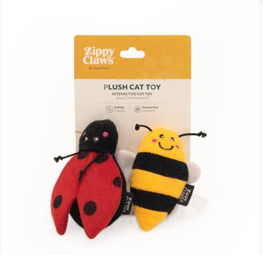 Ladybug & Bee Catnip Toy