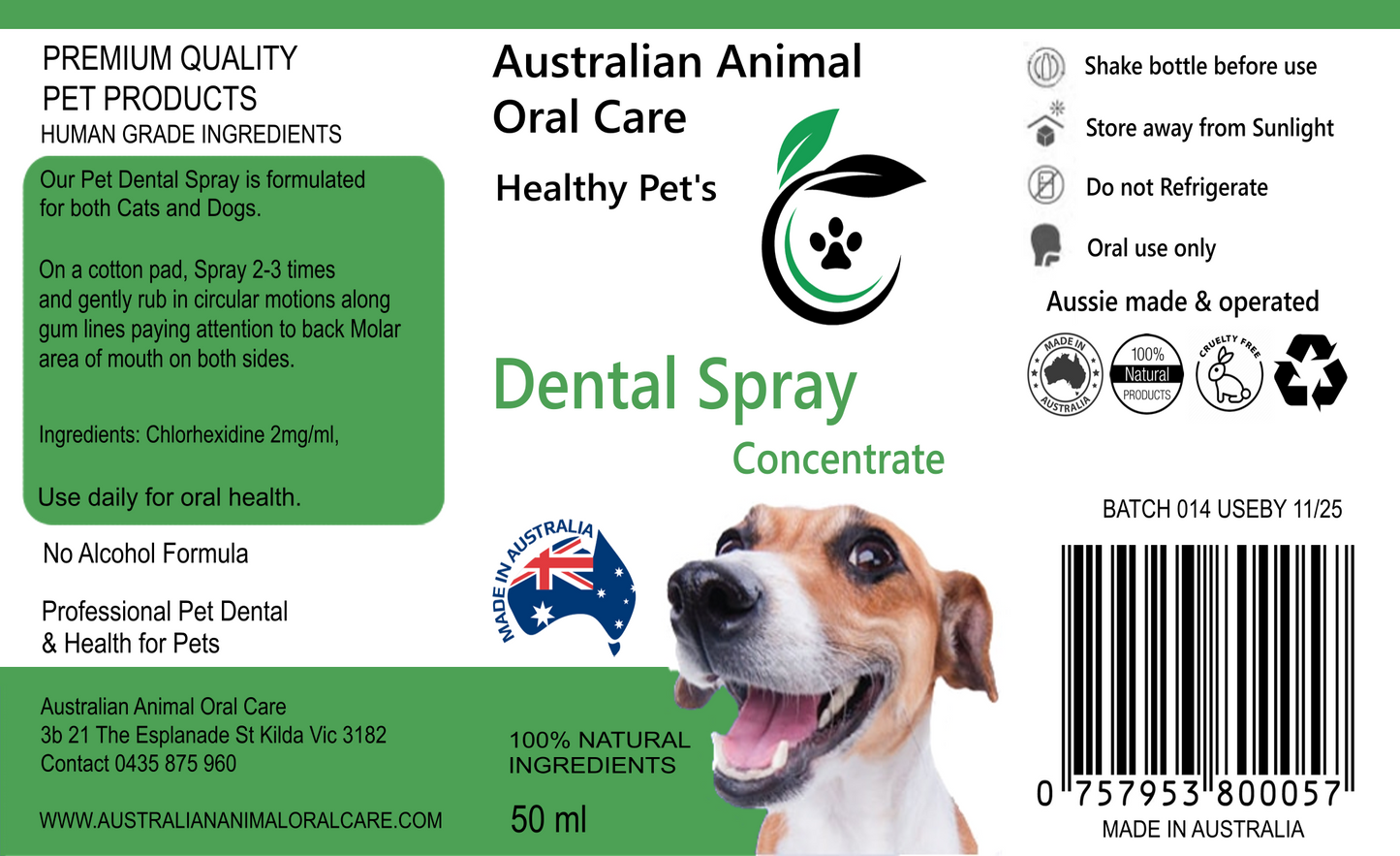 Pet Dental Spray
