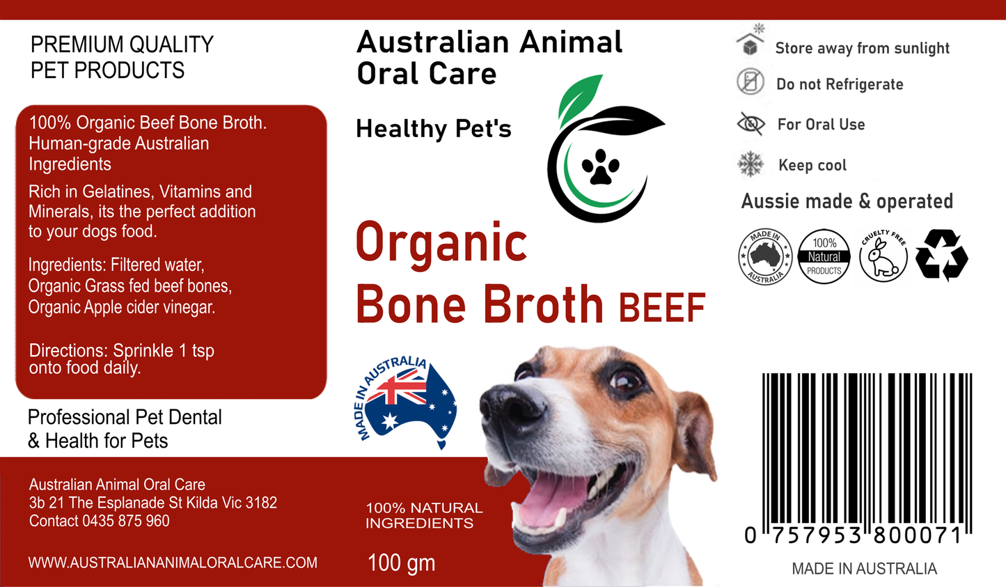 Organic Beef Bone Broth