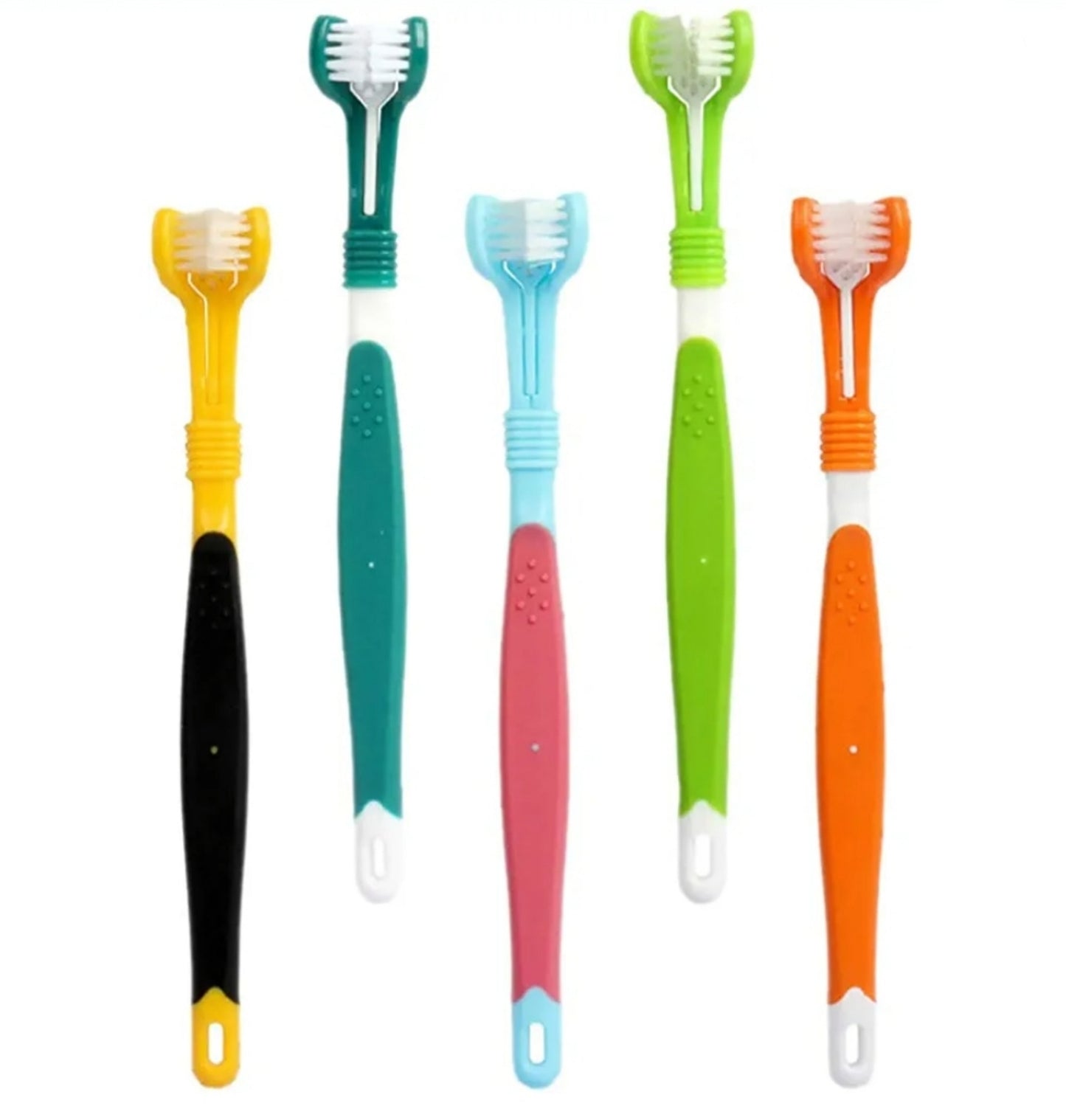 3 Sided Pet Toothbrush-  Small