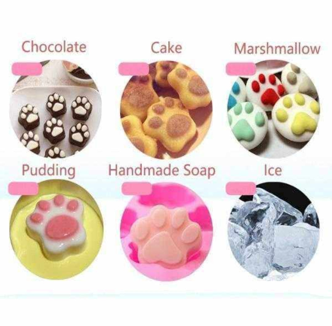 Large Paws Silicone Mould