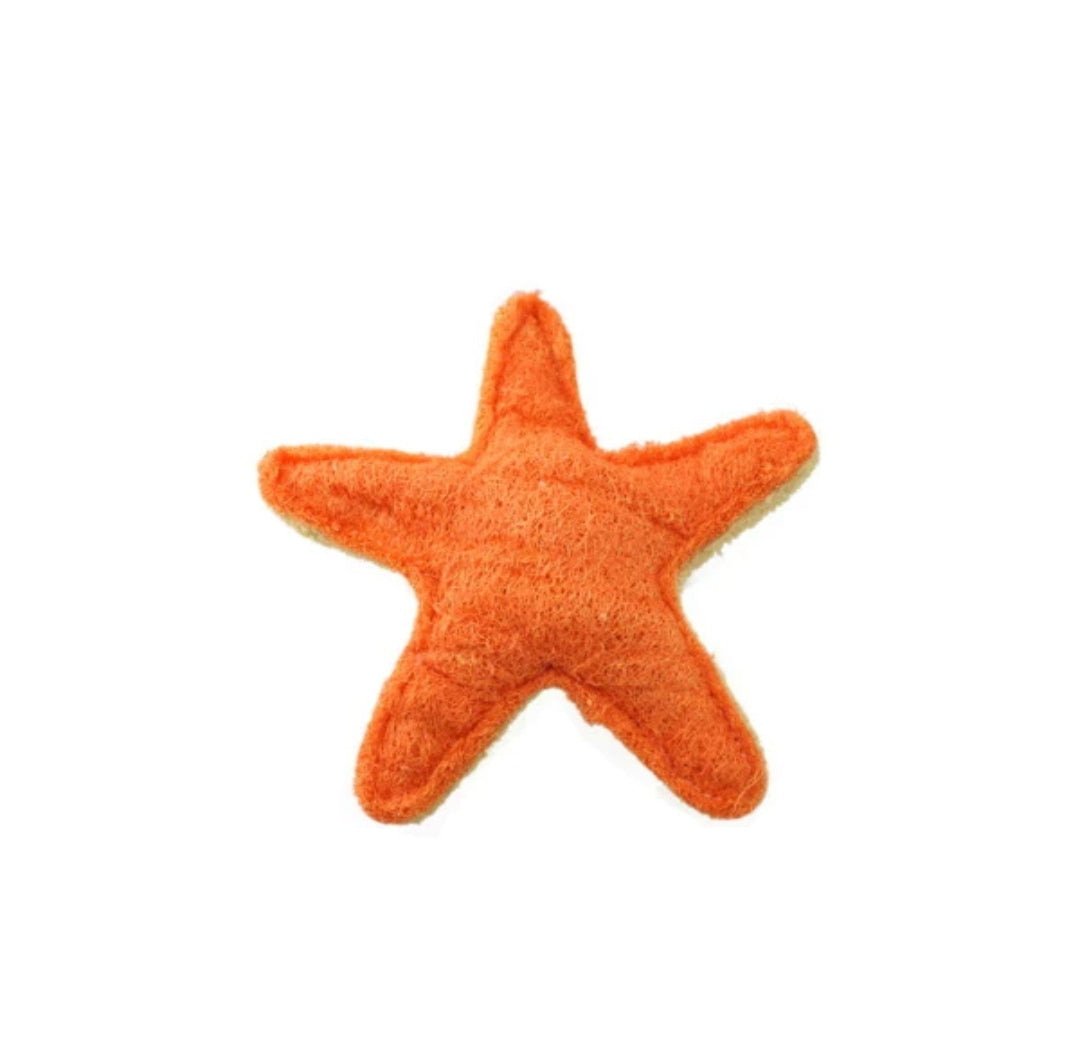 Dental Starfish Toy - Loofah Small